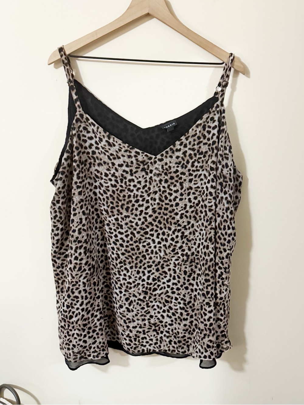 Torrid Womens Cheetah Print Tank Size 5X Summer Vacation